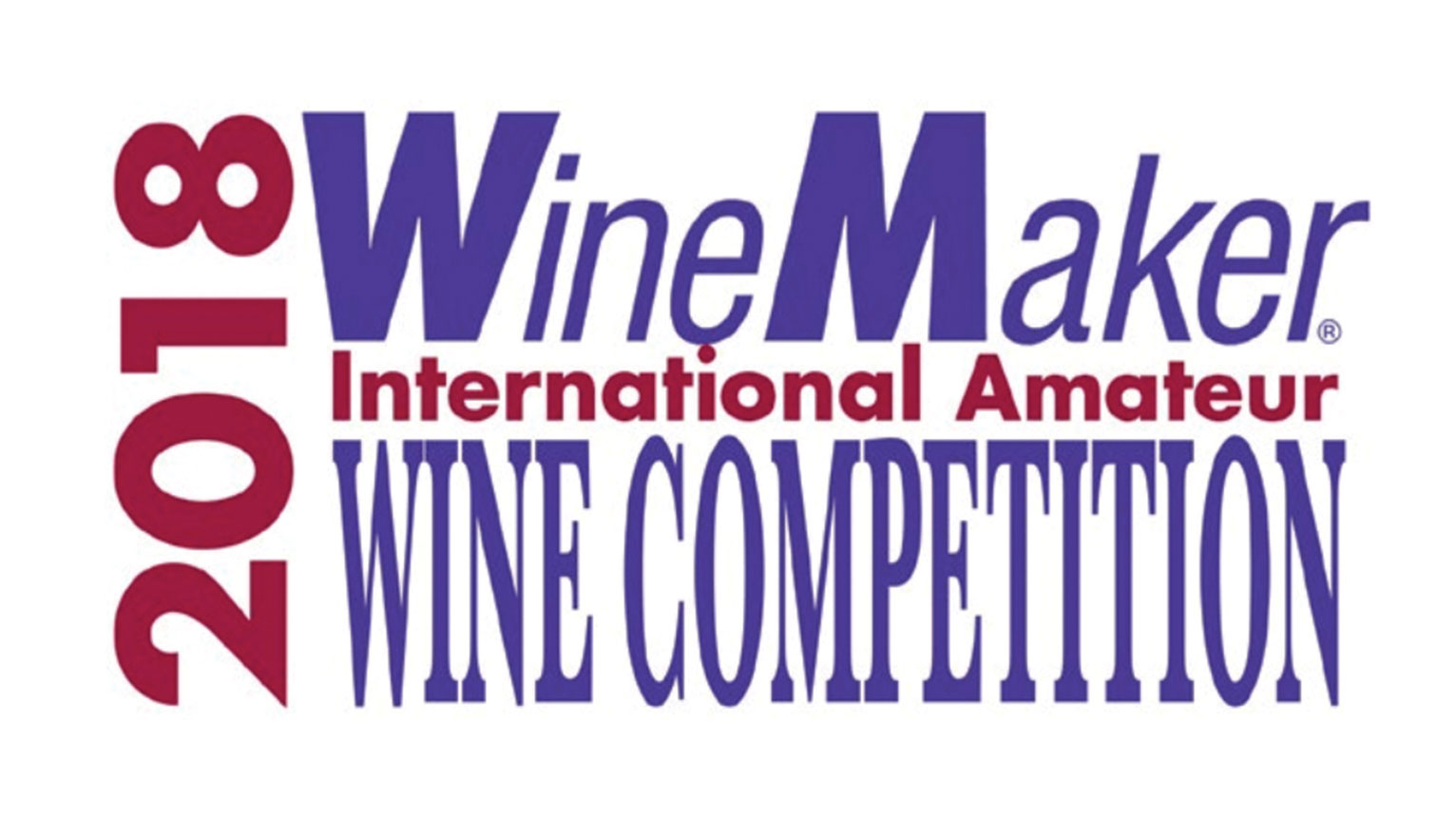 2018 WineMaker Magazine Competition - Gold Medal