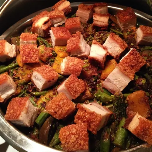 Pinakbet with liempo